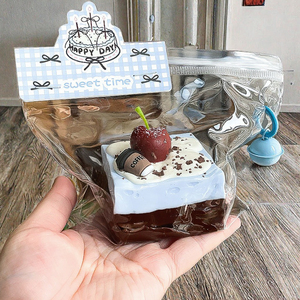 Juguetes de Silicona Blandos y Pegajosos de la Serie de Postres de Pastel de Sal Marina Realistas Virales de Año Nuevo 2025 para Aliviar el Estrés - Product Image 2