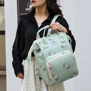 Fashion Cartoon Mommy Bags Customized Logo Lightweight Baby Diaper <b>Backpack</b> - Product Image 1