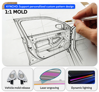 Kit de tweeters rotatifs KYNCHO pour Mercedes Classe A W177 4D, éclairage LED pour voiture, lampe Symphony, éclairage d'ambiance intérieur auto.