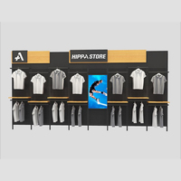 Présentoir de vêtements de magasin de détail/présentoir de T-shirt/support d'affichage de T-shirt