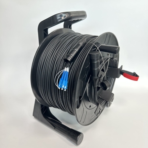 Câble tactique rétractable en <span class=keywords><strong>fibre</strong></span> optique avec enrouleur de câble portable de 100 m, 200 m, 500 m, rallonge blindée en <span class=keywords><strong>fibre</strong></span> optique - Product Image 4