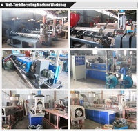Machine de granulation de plastiques usagés à extrudeuse unique SJ-90(100 110 120) économique et personnalisable pour OEM