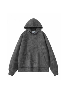<span class=keywords><strong>Felpa</strong></span> Vintage con cappuccio Tie-Dye <span class=keywords><strong>viola</strong></span>, <span class=keywords><strong>felpa</strong></span> con tasca a canguro <span class=keywords><strong>Oversize</strong></span>, Top Unisex artistico di nicchia Streetwear - Product Image 3