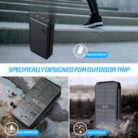 Alibaba Meilleurs Vendeurs Portable 20000mAh Sans Fil Chargeur Banques D'énergie Solaire