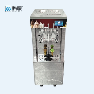 Nouvelle machine commerciale automatique à 3 saveurs pour glaces molles au lait, au chocolat et au yaourt, avec pompe à air, idéale pour les camions de restauration rapide - Product Image 5