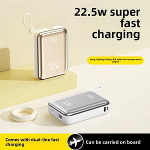 PINUODA - Batería Externa de Carga Súper Rápida de 22.5W, 20000mAh, de Polímero de Litio, con Pantalla LED, Interfaces USB-A/Tipo-C - Product Image 4