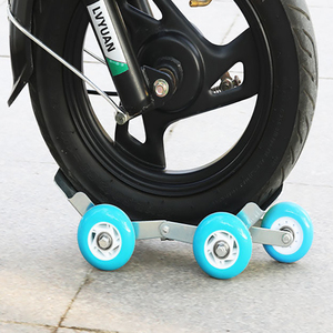 อุปกรณ์ลากจูงรถจักรยานยนต์ไฟฟ้า ตัวช่วยดันยางรั่วสำหรับมอเตอร์ไซค์ ชุดช่วยเหลือฉุกเฉินสำหรับรถสามล้อ ชุดลากจูงฉุกเฉิน อุปกรณ์ช่วยขับขี่ เหล็ก OEM - Product Image 5