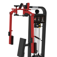 Appareil de musculation pour la musculation des pectoraux, utilisation commerciale et domestique, équipement de fitness, machine à pectoraux/deltoides à charge par broche, à vendre