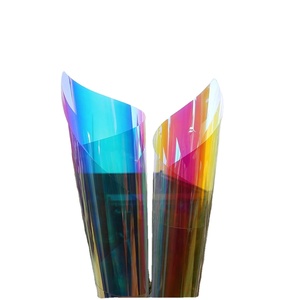 Arcobaleno Colorato PET 3M Dicroico Blaze/freddo Decorazione Della Finestra Tinta <span class=keywords><strong>Pellicola</strong></span> Che Copre <span class=keywords><strong>per</strong></span> Windows - Product Image 2