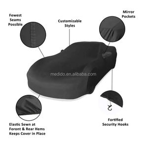 Nuova copertura auto con morbido pile traspirante Anti polvere intero corpo interno copertura auto per auto d'epoca - Product Image 6