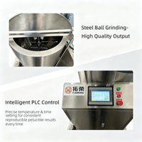 TUORONG 300L Chocolade Kogelmolen Volledige Chocolade Kogelmolenmachine Met Magnetisch Filter voor het malen van chocolade en notenjam