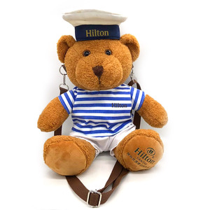 High Quality Customizable Teddy <strong>Bear</strong> Plush Backpack for Kids <strong>Cartoon</strong> Animal Penguin School <strong>Bag</strong> Perfect Gift - Product Image 3