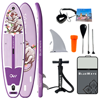 Nouvelle Planche de Stand-Up Paddle Gonflable Tout-Terrain pour Enfants 2026 avec Pompe, Sac et Accessoires – Durable et Portable pour le Surf