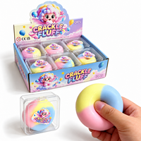 Jouets sensoriels à presser en forme de beignets et de fromages, avec coque croustillante et son craquant, vente en gros