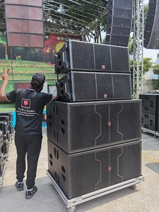 Subwoofer Amplificado Doble de 18 Pulgadas y 4000W LA-218A, Altavoz de <span class=keywords><strong>Bajos</strong></span> de Madera Resistente al Agua <span class=keywords><strong>para</strong></span> Eventos al Aire Libre - Product Image 6