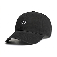 Casquettes de baseball souples en coton non structurées, style vintage délavé, avec logo brodé personnalisé, pour la vente en gros