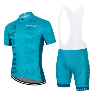 Custom cycling uniform quick-dry bike clothes set bicycle clothing summer mtb bike jersey mountain cycling bib short