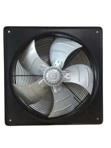 Alta calidad 220V 50HZ 255W 4 polos 1380RPM 400mm AC <span class=keywords><strong>Motor</strong></span> hoja de aluminio placa cuadrada ventilador de flujo Axial para aire de escape - Product Image 2