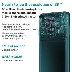 Téléphone d'origine Xiaomi <span class=keywords><strong>Redmi</strong></span> <span class=keywords><strong>Note</strong></span> 8 Pro 4G Smartphone 4500mAh Batterie 6GB + 128GB 6.53 pouces Déverrouillage Facial Double SIM - Product Image 3