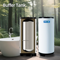 Réservoir tampon en acier inoxydable 100L haute efficacité pour chauffage, ventilation et climatisation (HVAC) usage domestique, stockage d'eau chaude au gaz/solaire, conception écologique, livraison rapide