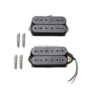 Pastillas de Guitarra Eléctrica Blancas de Alta Gama, Originales, de 4 Núcleos, 50/52MM, Modelo 632, Acabado Mate Plástico, Venta al Por Mayor - Product Image 1