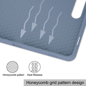 Funda para tableta inteligente con soporte tipo folio <span class=keywords><strong>de</strong></span> cuero PU <span class=keywords><strong>de</strong></span> tres pliegues, funda trasera <span class=keywords><strong>de</strong></span> silicona suave para Samsung Galaxy Tab S10 FE/S9 FE con portalápices - Product Image 5