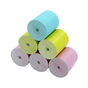 ม้วนกระดาษความร้อนสีคุณภาพสูงสำหรับขายส่ง ขนาด 80x80 มม. 55gsm 60gsm สำหรับเครื่อง <span class=keywords><strong>ATM</strong></span>/POS ม้วนกระดาษใบเสร็จความร้อน ม้วนกระดาษความร้อนสำหรับเครื่อง POS - Product Image 4