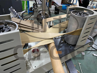 Remontoir automatique de tubes de papier, Machine pour la fabrication de noyau de papier en spirale avec coupe en ligne