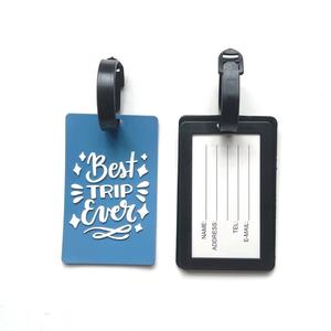 ป้ายห้อยกระเป๋าภาษาอังกฤษแบบหรูหราทำจากพีวีซีพิมพ์ลายตามสั่งแบบใหม่ - Product Image 4