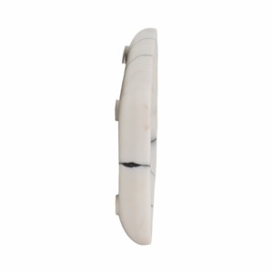 Vassoio portagioie rettangolare in marmo per tavolino da caffè, comodino, bagno, vanità, vassoio decorativo - Product Image 4