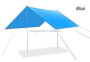 Haute qualité épaissie plage randonnée et alpinisme Portable mouche feuille auvent extérieur ombre Camping bâche tente - Product Image 3