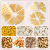 Ligne de production de snacks 2D et 3D à économie d'énergie, machine à fabriquer des snacks extrudés 2D et 3D