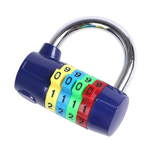 Gym Combination Lock 59x60.5x27mm 4 Digit Mechanical Padlock For <b>Locker</b> Safety - Product Image 2