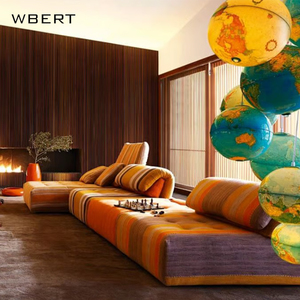 WBERT Ensemble de canapés postmodernes français de couleur personnalisée pour hôtel appartement villa salon chez l'habitant loisirs - Product Image 3