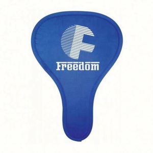 Polyester Foldable Hand Fan <b>Folding</b> Pocket Fan With Customized Logo - Product Image 2