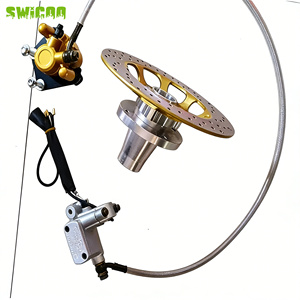 Kits de Discos de Freno Delanteros de Alta Calidad SWICOO para Bicicletas Monkey con Horquilla Delantera Invertida - Product Image 2