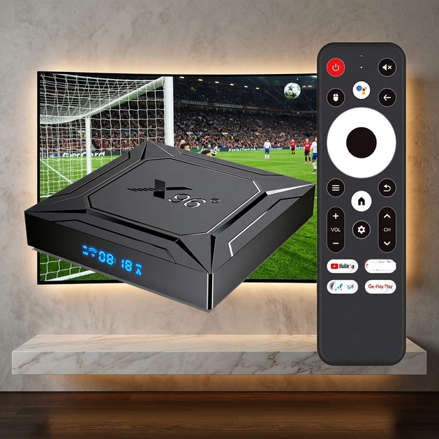 8K Strong Quality Streaming IPTV Box X96 M200 2GB 16GB Amlogic S905x5m Android14 Dual WIFI 1000M LAN Smart STB Home Media Player
