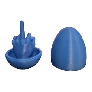 Phổ biến Hot mới lạ trang trí quà tặng Kid đồ chơi 3D in Easter <span class=keywords><strong>Egg</strong></span> prank ngón giữa trứng đồ chơi - Product Image 2
