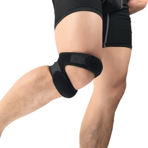 Correa Ajustable para la Rodilla con Almohadillas <span class=keywords><strong>de</strong></span> Espuma, <span class=keywords><strong>Banda</strong></span> <span class=keywords><strong>de</strong></span> Compresión para la Rótula, <span class=keywords><strong>Soporte</strong></span> para Correr, Baloncesto, Alivio del Dolor <span class=keywords><strong>de</strong></span> Tendinitis - Product Image 4