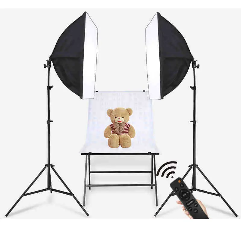 Phụ Kiện Máy Ảnh Sâu Nhiếp Ảnh Studio Ảnh Kit Đèn Lồng Softbox Chiếu Sáng Cầm Tay Led Video Ánh Sáng Hộp Mềm