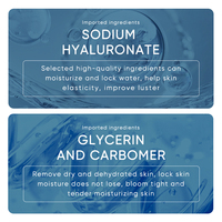 OEM SADOER Marque privée Produits de soins de la peau nourrissants pour les plantes Sérum hydratant et séchant amélioré à l'aloe vera