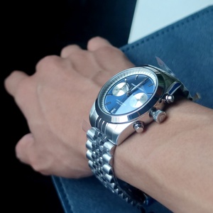 Montre automatique à quartz PAGANI DESIGN pour homme, montre sport avec bracelet en acier inoxydable saphir, étanche - PD1775 - Product Image 6