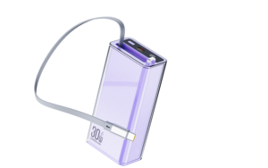 โอปาคิ พาวเวอร์แบงค์ชาร์จเร็ว 30W ความจุ 10000mAh พร้อมหน้าจอ LED และปลั๊กในตัว - Product Image 4