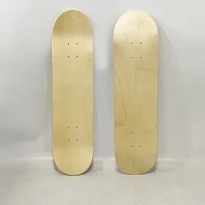 Skate Board atacado 8.0 skates 7ply maple deck em branco