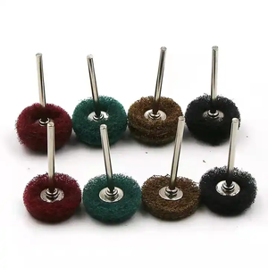 หัวขัดขัดลวดใยขัดแปรงไนลอนชนิด T-Type หัวขัดสำหรับเจาะเครื่องมือแบบหมุน - Product Image 3