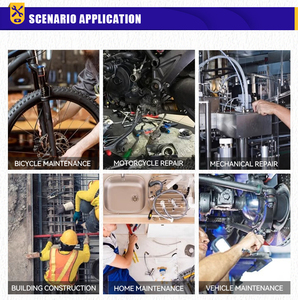 High Quality OEM Metric Alloy Steel Forged Handle Double End Combination <strong>Spanner</strong> <strong>Set</strong> 6-80mm Chrome-plated Nonsparking Auto - Product Image 6