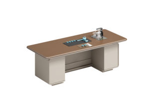 आधुनिक घर कार्यालय फर्नीचर टेबल डेस्क गर्म बिक्री आसान छोटे आकार के लकड़ी के पैनल सामग्री कंप्यूटर वर्कस्टेशन डेस्क - Product Image 2