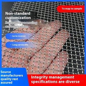 Fabriekslevering Roestvrijstalen Geplooide Gelaste Gaas Voor Landbouwafrastering In Effen Geweven Stijl Guangdong Groothandel - Product Image 3