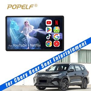 Entretenimiento para Asientos Traseros de 13.3 Pulgadas con Entrada HDMI, 2 Auriculares, Reposacabezas con Soporte y Sincronización de Pantalla para Denza, BMW, Trumpchi - Product Image 1