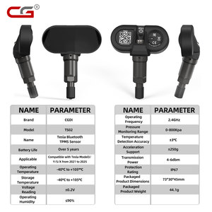CG TS02 màu xanh-răng <span class=keywords><strong>TPMS</strong></span> cảm biến cho TE/S/la không dây cảm biến áp suất lốp OEM thay thế cảm biến phù hợp cho Tesla mô hình 3, Y, S, x - Product Image 3